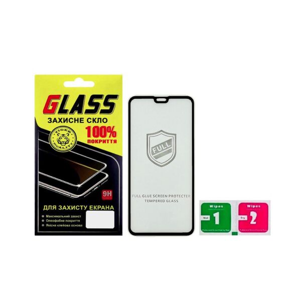 

Защитное стекло для HUAWEI Mate 30 (2019) Full Glue (0.25мм, 2.5D, чёрное) Люкс