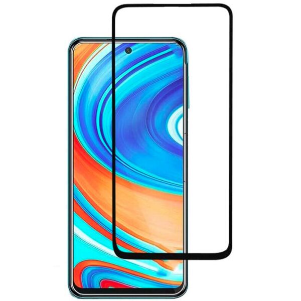 

Защитное стекло для Xiaomi Redmi Note 9 Full Glue (0.25 мм, 2.5D, чёрное) Люкс