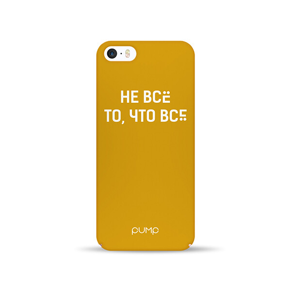 

Чехол Pump Tender Touch для Apple iPhone 5/5S/SE (Not All) (686921)