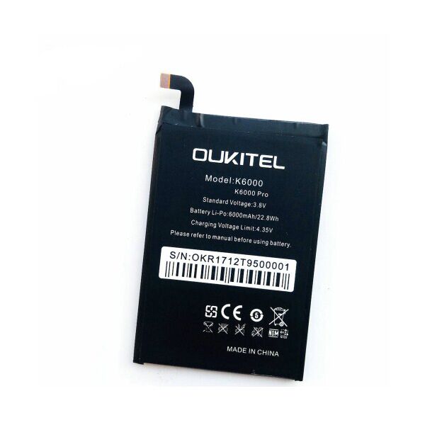 

Аккумулятор для Oukitel K6000 / K6000 Pro оригинал