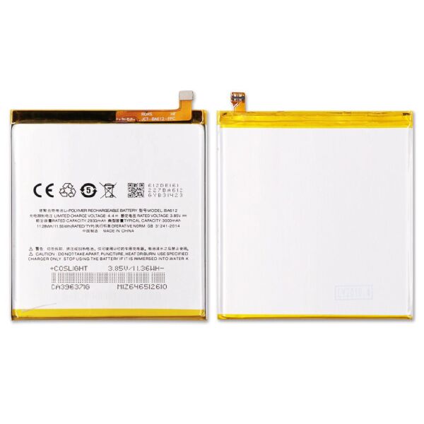 

Аккумулятор для Meizu BA612 (M5S) 3000 mAh (оригинал)