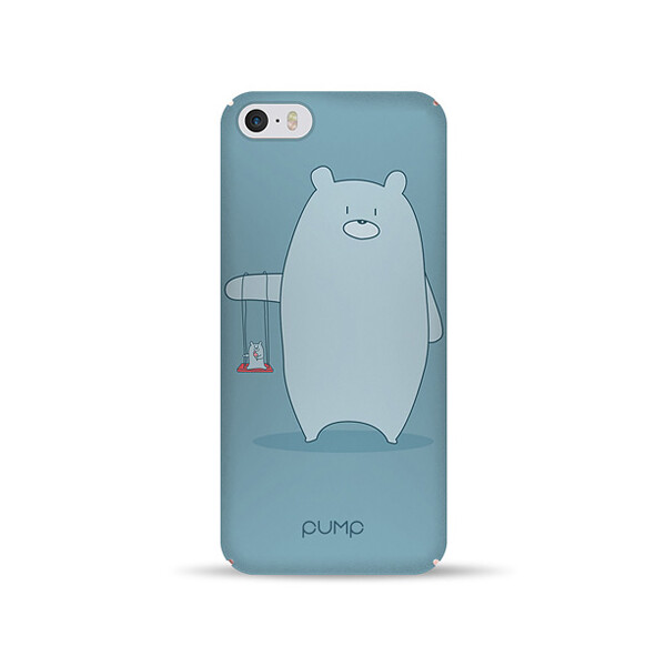 

Чехол Pump Tender Touch для Apple iPhone 5/5S/SE (Double Bear) (686895)