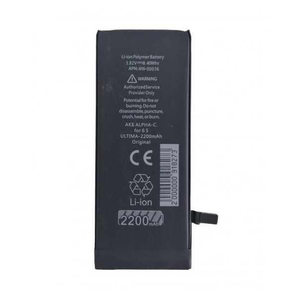 

Аккумулятор Alpha-C Ultima для iPhone 6S (2200 mAh)