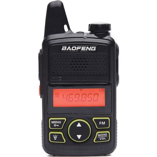 

Рация ультрапортативная Baofeng BF-T1 UHF + Гарнитура Baofeng + Ремешок на шею Mirkit + Гарантия 2 года черный
