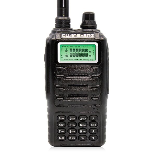 

Рация с приемником супергетеродин Quansheng TG-UV2, UHF/VHF, 5 Ватт, батарея 2000 мАч + Ремешок на шею Mirkit черный