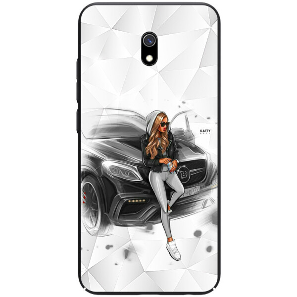 

TPU+PC чехол Prisma Ladies для Xiaomi Redmi 8a (Glam girl) (847575)