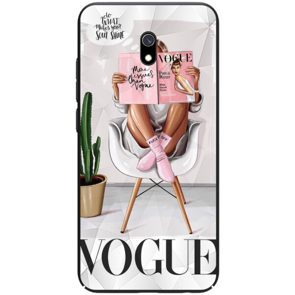 

TPU+PC чехол Prisma Ladies для Xiaomi Redmi 8a (Vogue) (847578)