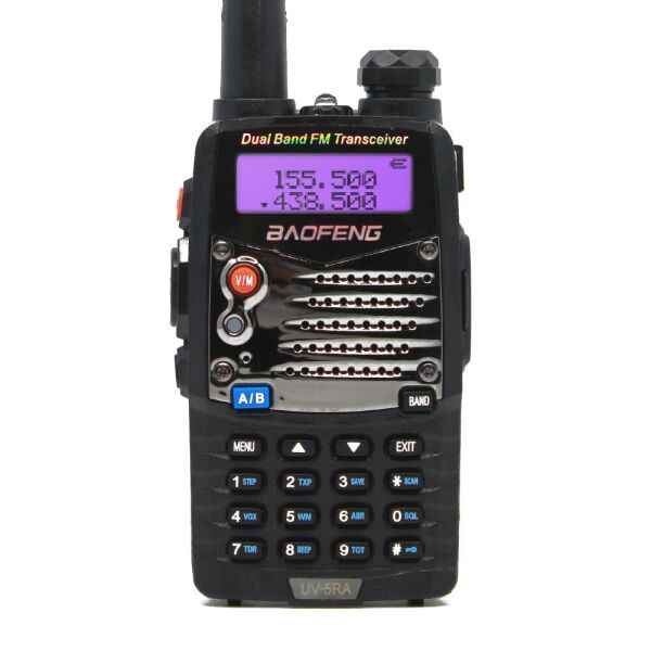 

Рация двухдиапазонная Baofeng UV-5RA, UHF/VHF, 5 Ватт, батарея 1800 мАч черный