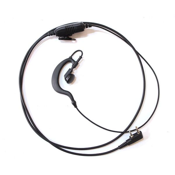 

Гарнитура скрытого ношения Mirkit K10205 Earpiece, однопроводная для раций Baofeng/Kenwood с разъемом 2-Pin