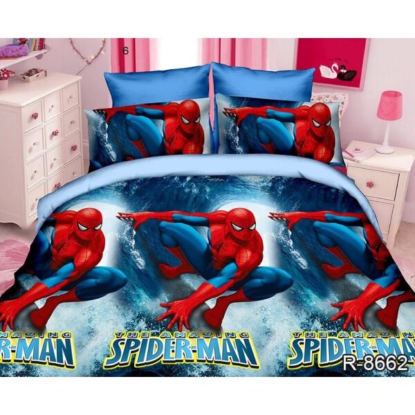

Комплект детского постельного белья ТМ TAG 1,5 спальный хлопок SpiderMan R8662