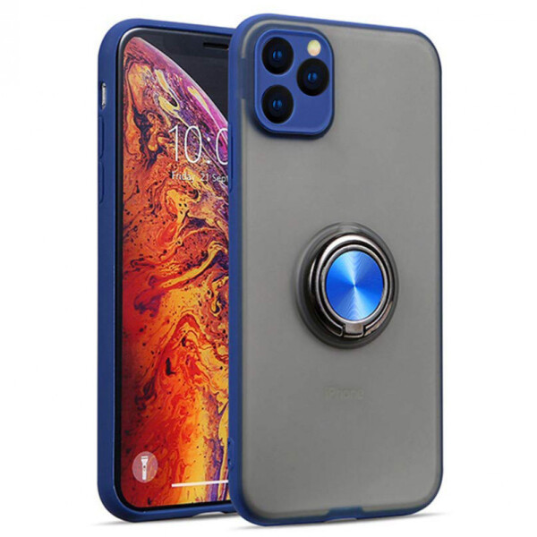 

TPU-PC чехол Deen Shadow Ring series для Apple iPhone 11 Pro (5.8) (Синий) (789570)