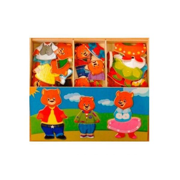 

Игра-одевашка 3 медведя MiC (Д164) (116227)