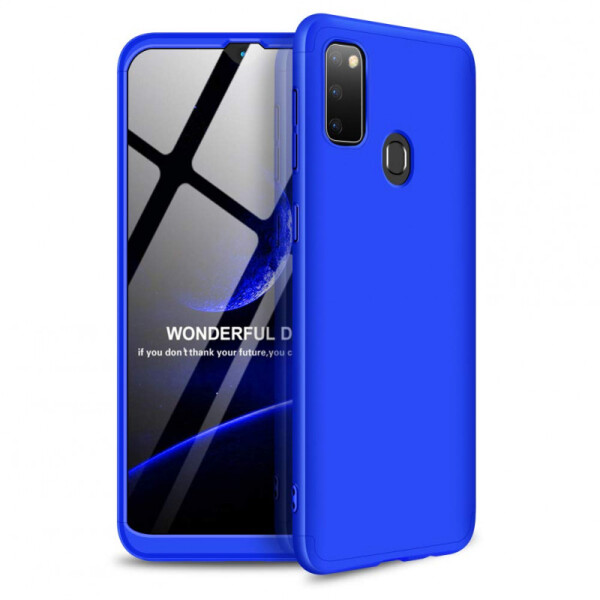 

Пластиковая накладка GKK LikGus 360 градусов для Samsung Galaxy M30s (Синий) (786387)