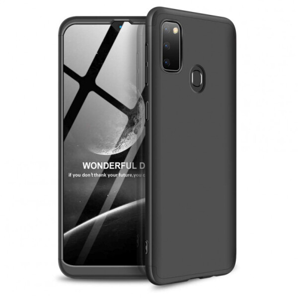 

Пластиковая накладка GKK LikGus 360 градусов для Samsung Galaxy M30s (Черный) (786388)