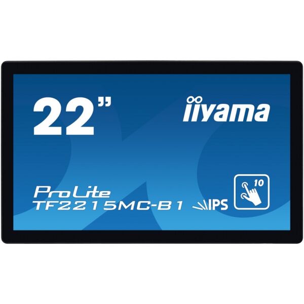 

Монитор Iiyama 22" Bezel Free 10P Touch Screen, 1920 x 1080 (TF2215MCB1)