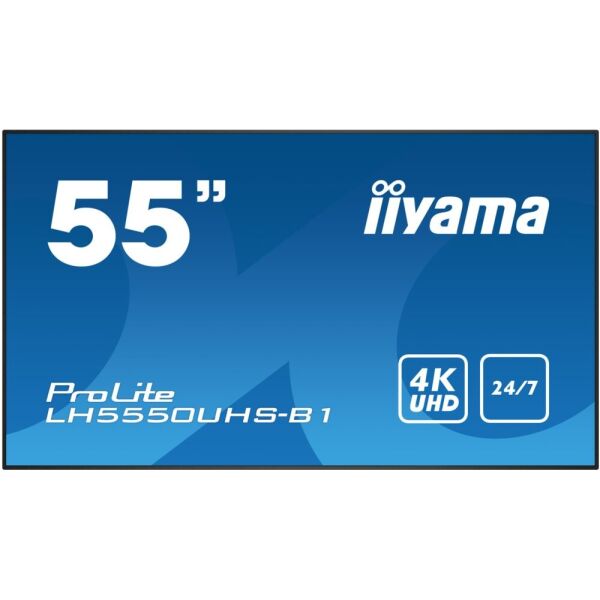 

Монитор Iiyama Wielkoformatowy Prolite Lh5550Uhs-B1 55" 24/7 4K