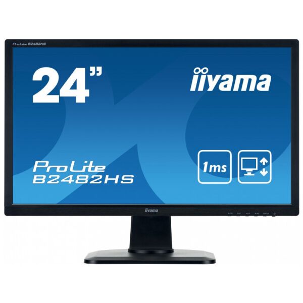 

Монитор iiyama 24" ProLite B2482HS-B1 Czarny (B2482HSB1)