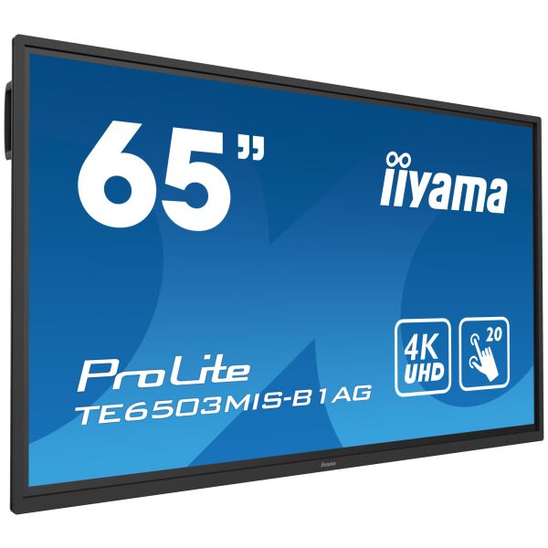 

Монитор Iiyama Prolite Te6503Mis-B1Ag 24/7 4K Wifi