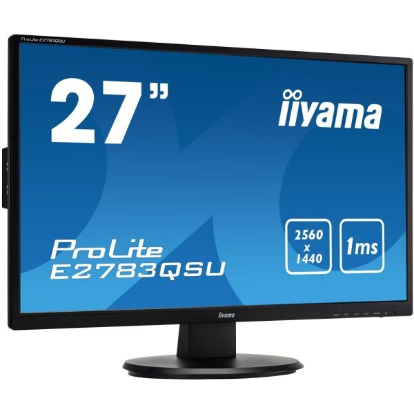 

Монитор Iiyama 27" E2783QSU Czarny (E2783QSUB1)
