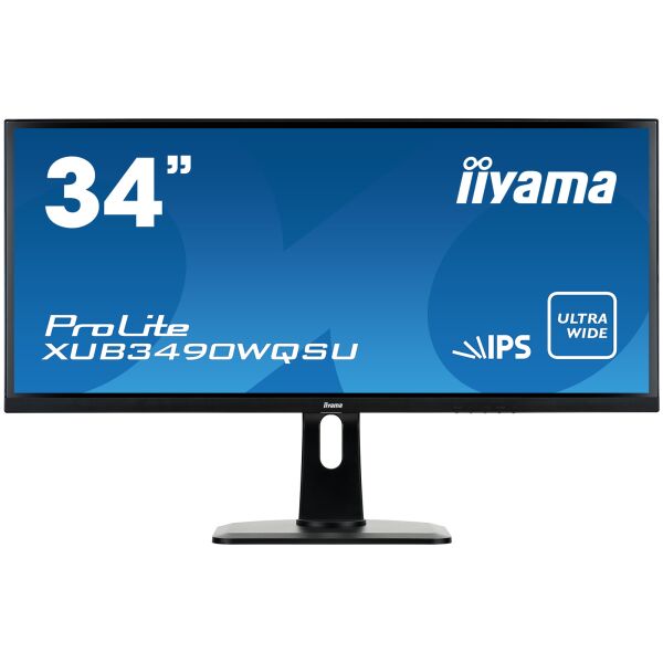 

Монитор iiyama 34" ProLite XUB3490WQSU-B1
