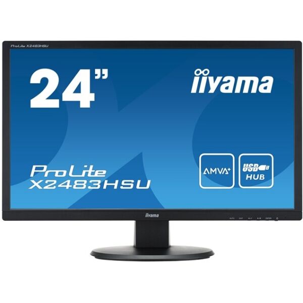 

Монитор iiyama 24" ProLite X2483HSU-B2