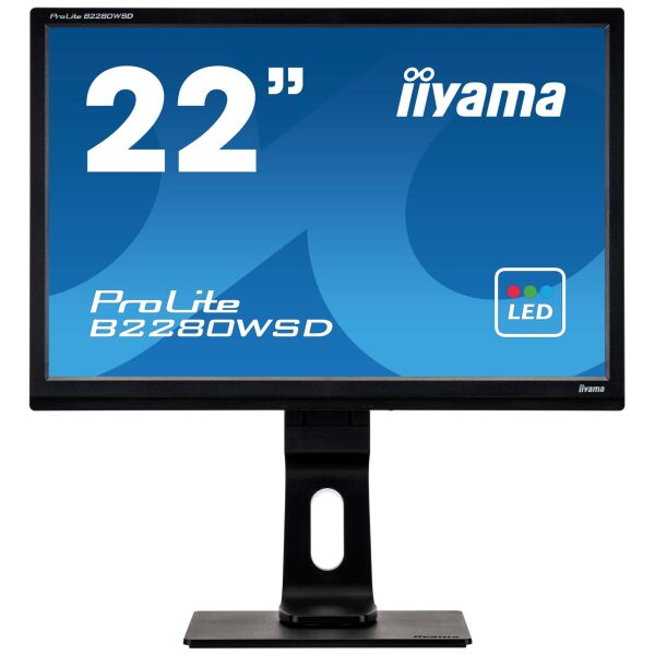 

Монитор iiyama 22" Prolite B2280WSD-B1