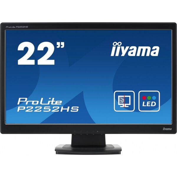 

Монитор iiyama 22" ProLite P2252HS-B1