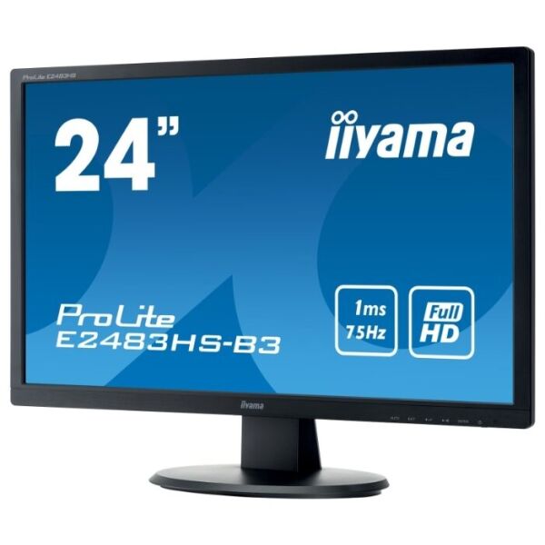 

Монитор iiyama 24" ProLite E2483HS-B3