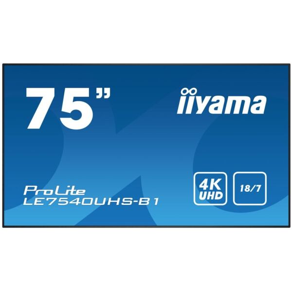 

Монитор Iiyama 75" LE7540UHS-B1