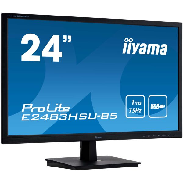 

Монитор iiyama 24" E2483HSU-B5