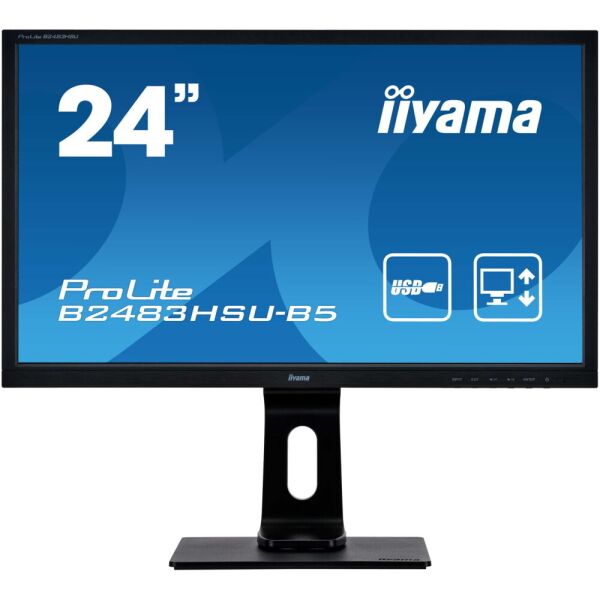 

Монитор iiyama 24" B2483HSU-B5