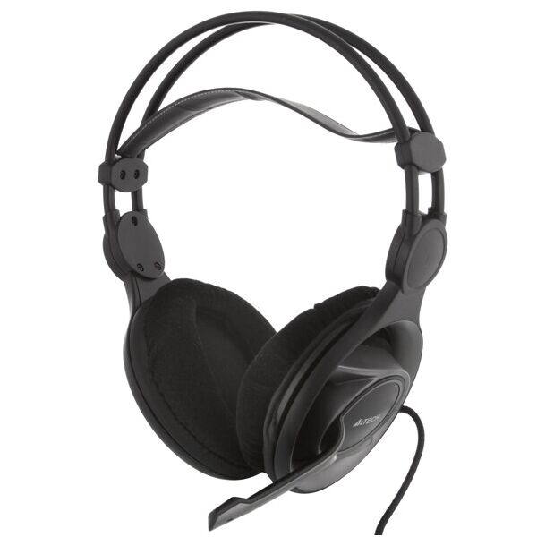 

Гарнитура A4Tech HS-100 Black (HS-100) с микрофоном