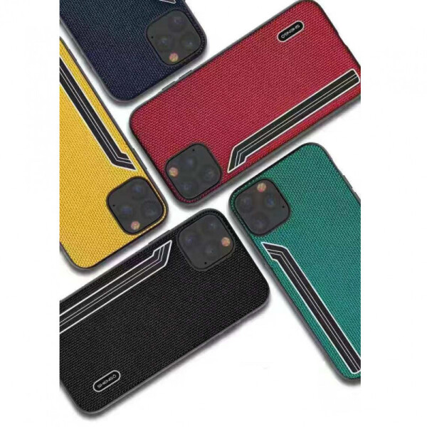 

TPU чехол SHENGO Textile series для Samsung Galaxy Note 10 Plus (Красный) (769428)