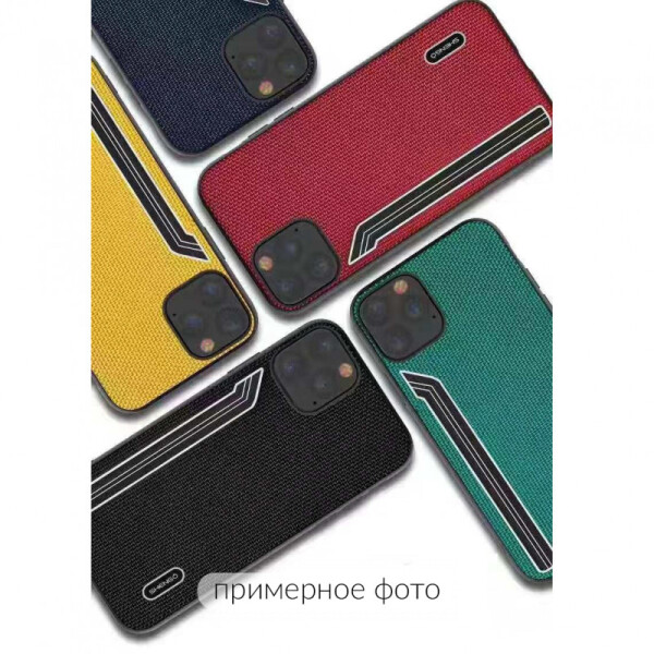 

TPU чехол SHENGO Textile series для Apple iPhone 11 Pro (5.8) (Зеленый) (769397)