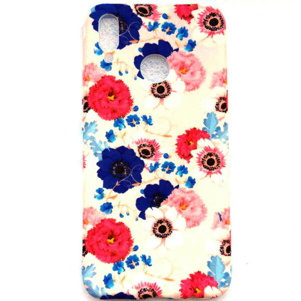 

TPU чехол Акварель Flower series для Samsung Galaxy A20 / A30 (Фиалки белый фон) (861255)