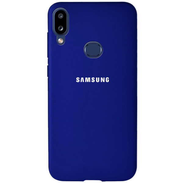 

Чехол-накладка Soft-touch logo series для Samsung Galaxy A10s (Синий / Navy) (817167)
