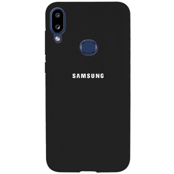 

Чехол-накладка Soft-touch logo series для Samsung Galaxy A10s (Черный / Black) (817171)