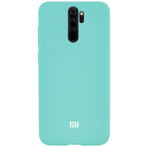 

Чехол-накладка Soft-touch logo series для Xiaomi Redmi Note 8 Pro (Бирюзовый / Ice Blue) (817141)