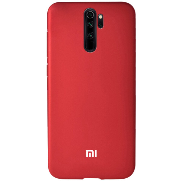 

Чехол-накладка Soft-touch logo series для Xiaomi Redmi Note 8 Pro (Красный / Dark Red) (817145)