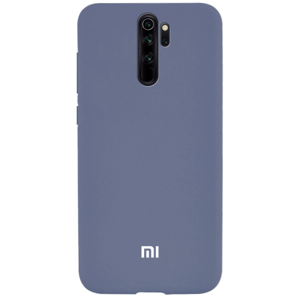 

Чехол-накладка Soft-touch logo series для Xiaomi Redmi Note 8 Pro (Серый / Lavender) (817149)