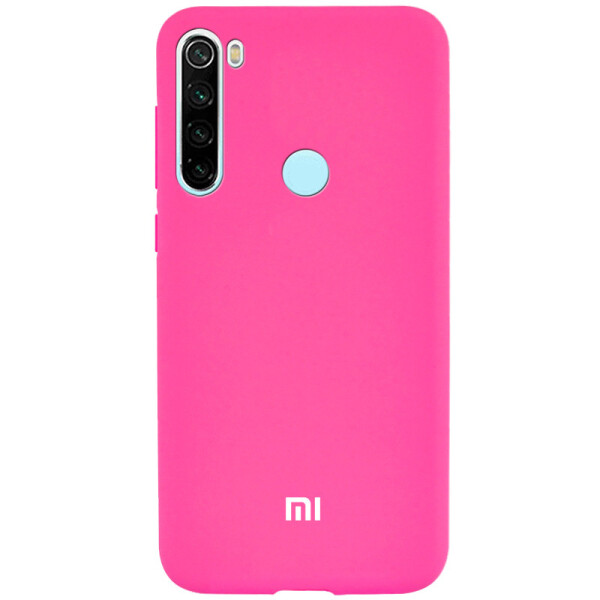 

Чехол-накладка Soft-touch logo series для Xiaomi Redmi Note 8 (Розовый / Barbie pink) (817130)