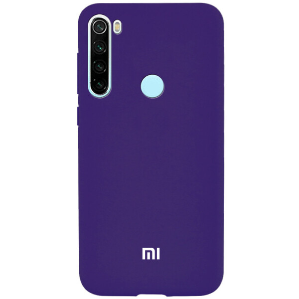 

Чехол-накладка Soft-touch logo series для Xiaomi Redmi Note 8 (Фиолетовый / Purple) (817137)