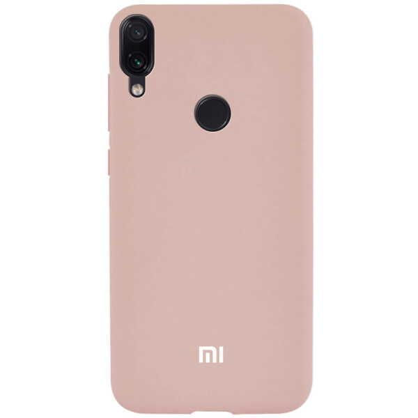 

Чехол-накладка Soft-touch logo series для Xiaomi Redmi Note 7 / Note 7 Pro / Note 7s (Розовый / Pink Sand) (817116)