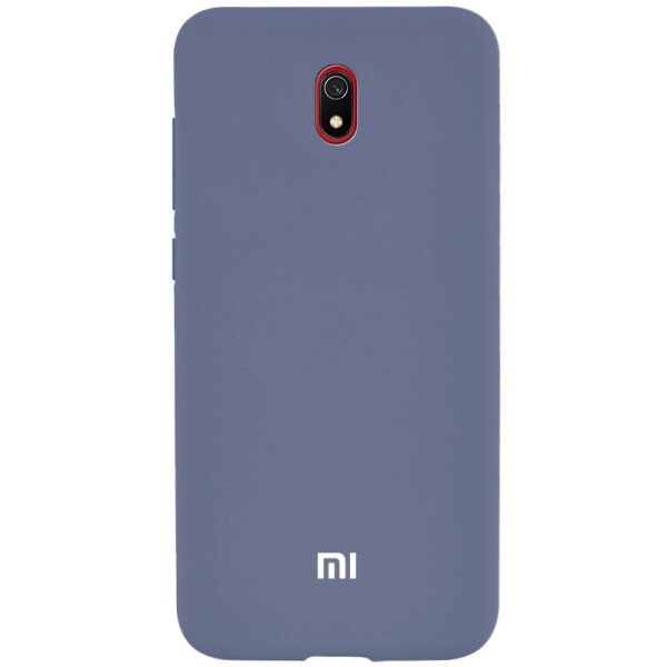 

Чехол-накладка Soft-touch logo series для Xiaomi Redmi 8a (Серый / Lavender) (817101)