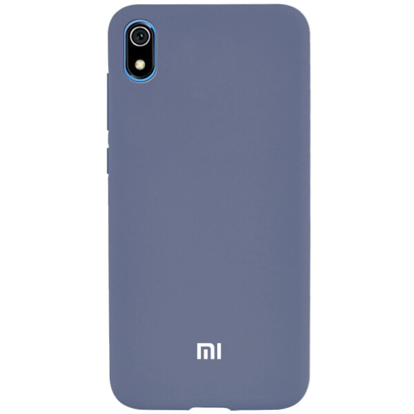 

Чехол-накладка Soft-touch logo series для Xiaomi Redmi 7A (Серый / Lavender) (817085)