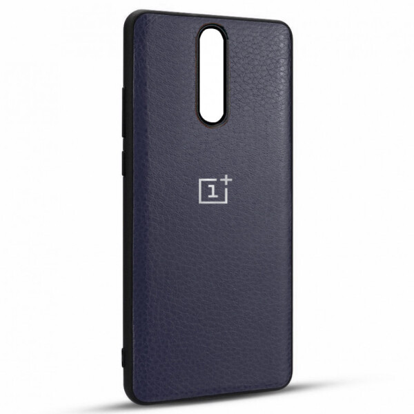 

Кожаная накладка Classic series для OnePlus 7 Pro (Синий, Черный с красной строчкой) (768981)
