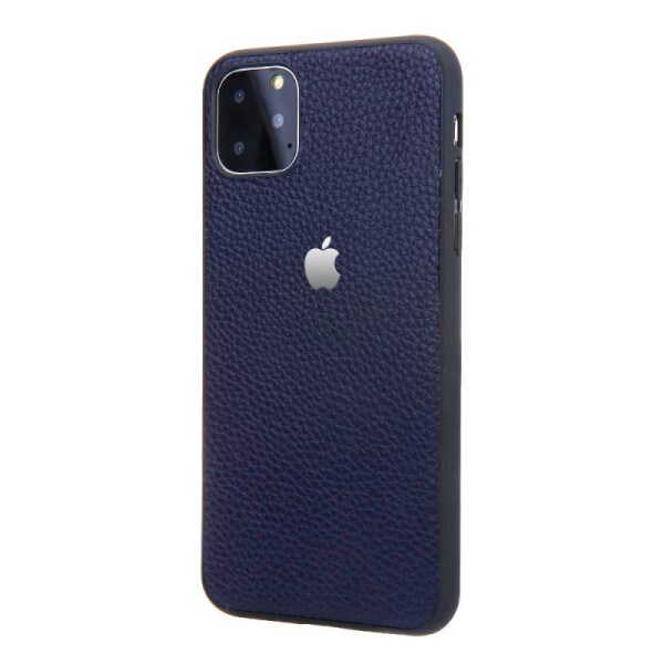 

Кожаная накладка Classic series для Apple iPhone 11 Pro (5.8) (Синий, Черный с красной строчкой) (768961)