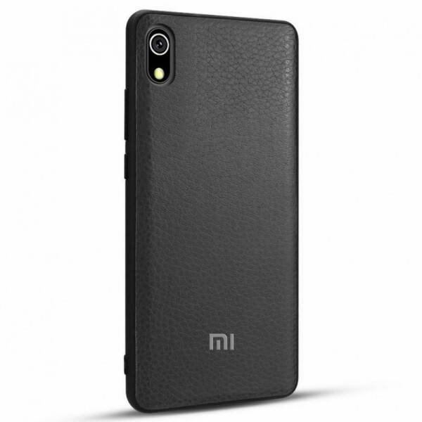 

Кожаная накладка Classic series для Xiaomi Redmi 7A (Черный, Красный с черной полосой) (768948)