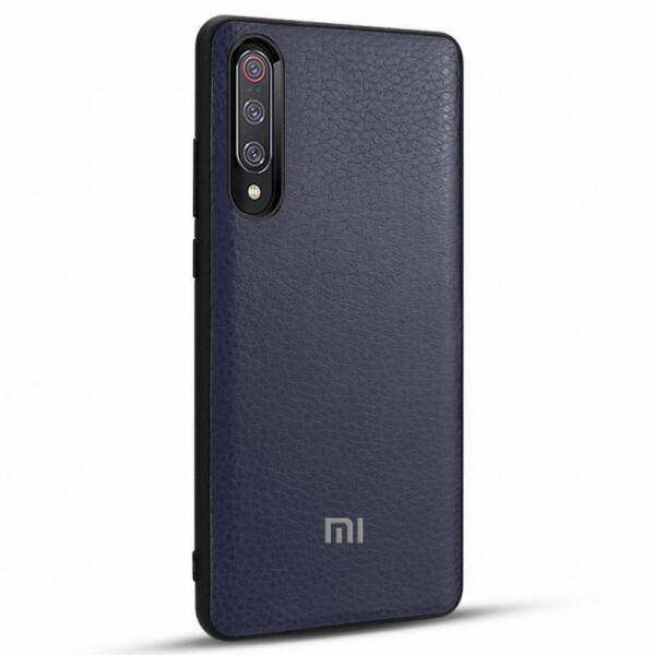 

Кожаная накладка Classic series для Xiaomi Mi 9 SE (Синий, Черный с красной строчкой) (768943)