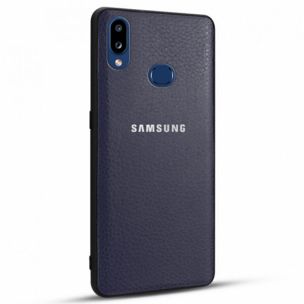 

Кожаная накладка Classic series для Samsung Galaxy A10s (Синий, Черный с красной строчкой) (768927)